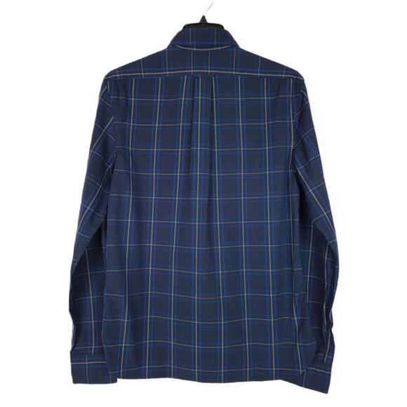 The Men's Store Classic-Fit Stretch Cotton Button-Down Navy Windowpane XXL NWT - Picture 2 of 4